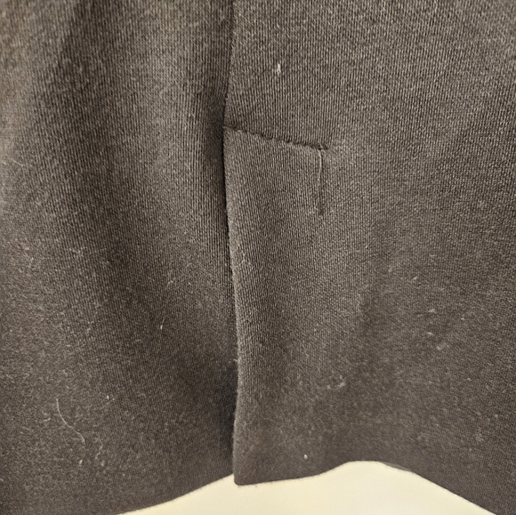 NWT - Jou Jou Soft & Cuddly Black Poly Blazer - Size 1X - Picture 7 of 8